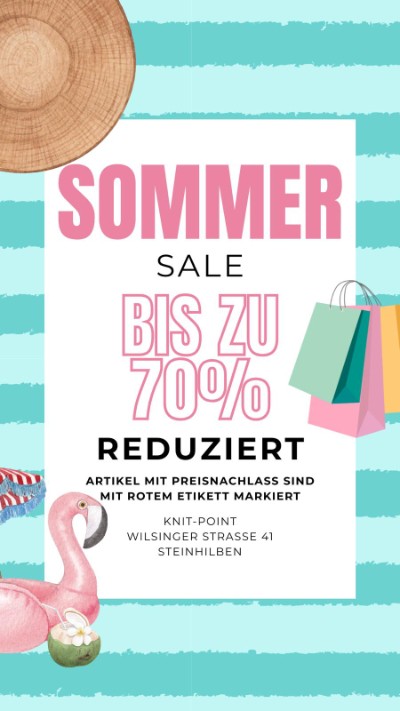 Sommer Sale - bis 70% reduziert